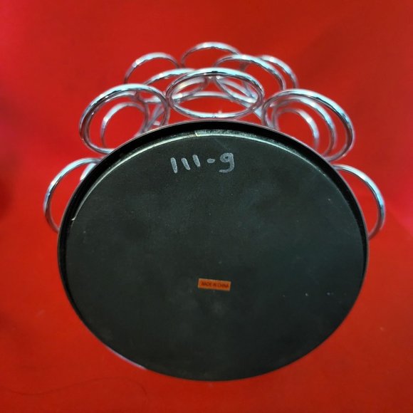 Coffee Pod Holder 27 Chrome Spinning Carousel Countertop - Picture 5 of 10